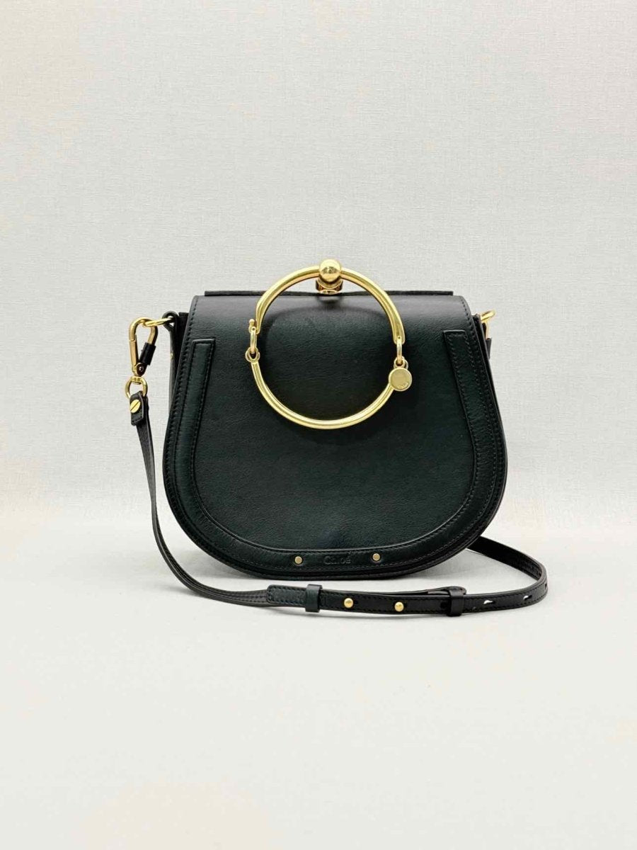 Pre-loved CHLOE Nile Black Shoulder Bag at Reems Closet