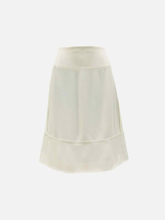 Pre-loved CHLOE Off-white Mini Skirt from Reems Closet