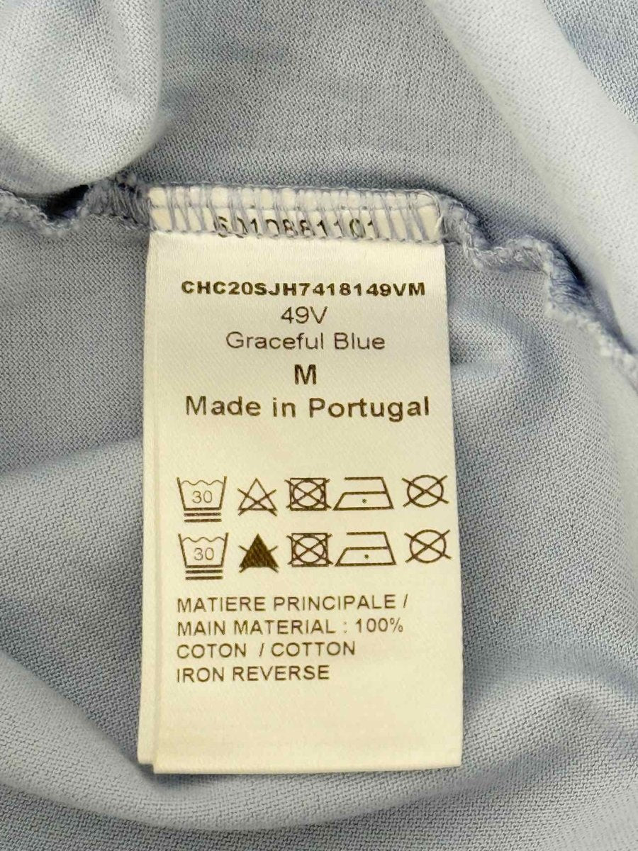 Pre - loved CHLOE Pale Blue Size Medium Top at Reems Closet