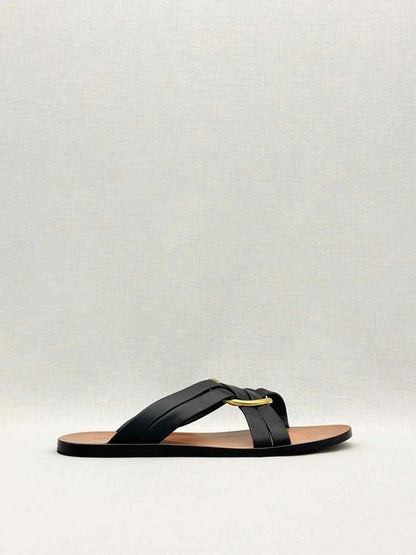 Pre-loved CHLOE Rony Black Size EU 40 Sandals at Reems Closet
