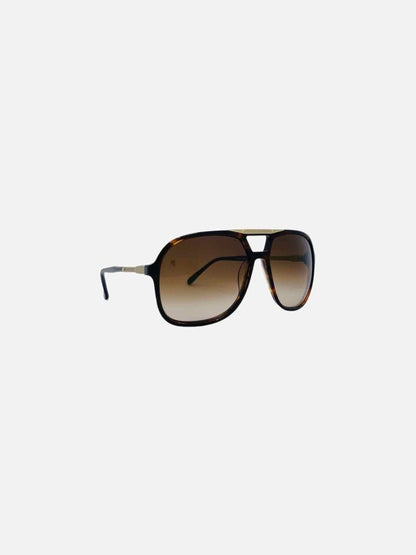 Pre - loved CHLOE Tortoise Brown Sunglasses at Reems Closet