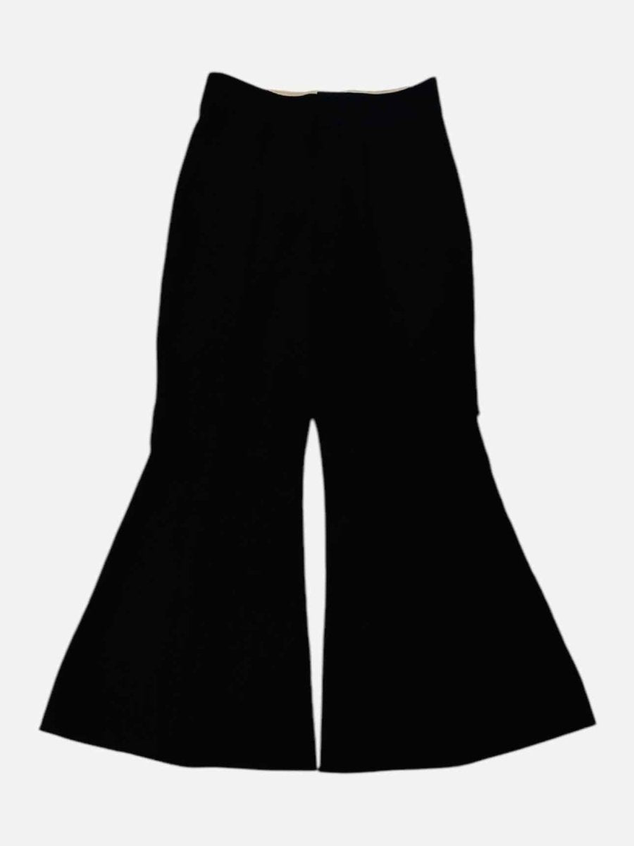 Pre - loved CHLOE Wide Leg Black Pants at Reems Closet