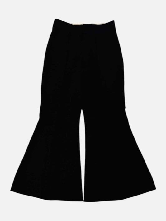 Pre - loved CHLOE Wide Leg Black Pants at Reems Closet