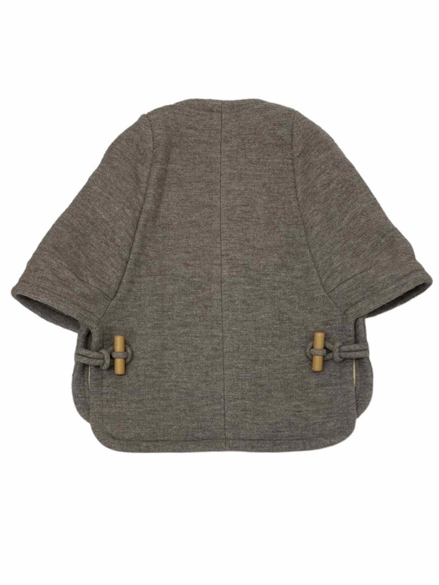 Pre-loved CHLOE Wool Grey Size Small Cape at Reems Closet