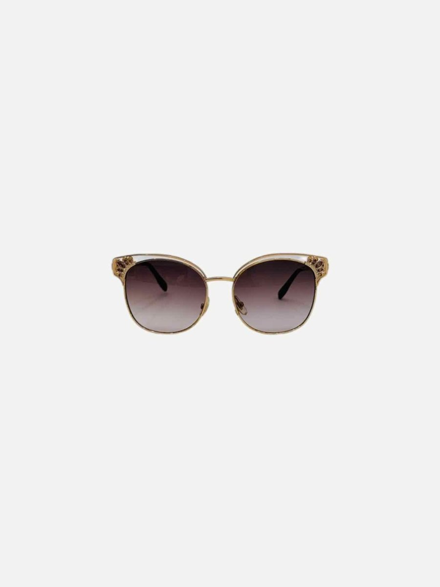 Pre-loved CHOPARD Gold Sunglasses at Reems Closet