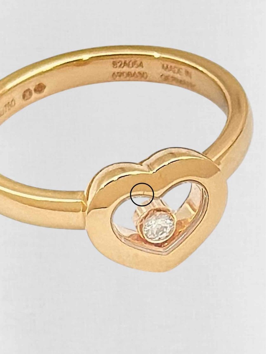 Pre - loved CHOPARD Happy Diamond diamond Ring at Reems Closet