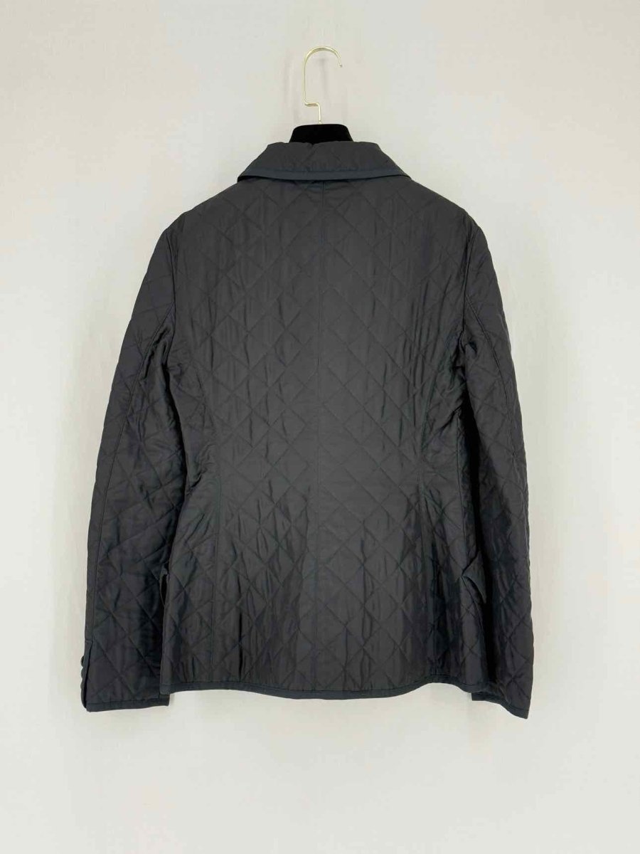 Pre - loved CHRISTIAN DIOR Black Quilted Size US 4 Jacket at Reems Closet
