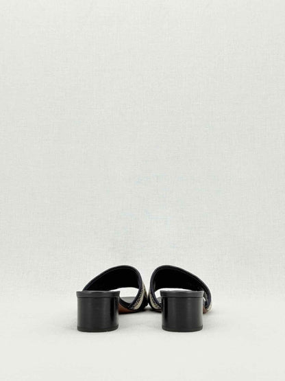 Pre - loved CHRISTIAN DIOR Black Size EU 35.5 Heeled Sandals at Reems Closet