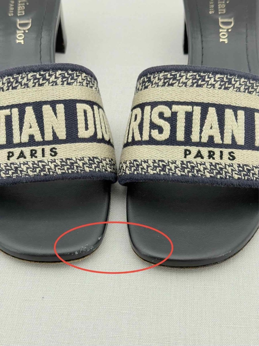 Pre - loved CHRISTIAN DIOR Black Size EU 35.5 Heeled Sandals at Reems Closet