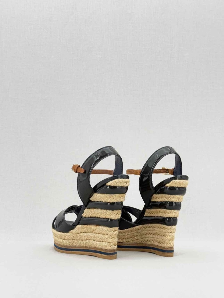 Pre - loved CHRISTIAN DIOR Black Size EU 37.5 Heeled Sandals at Reems Closet