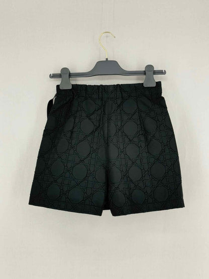 Pre - loved CHRISTIAN DIOR Black Size US 2 Shorts at Reems Closet