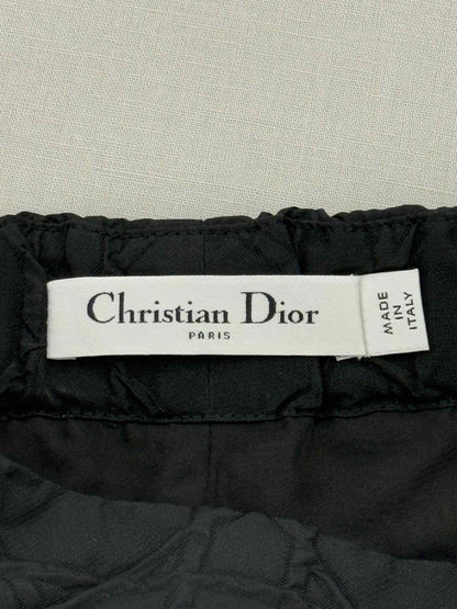 Pre - loved CHRISTIAN DIOR Black Size US 2 Shorts at Reems Closet