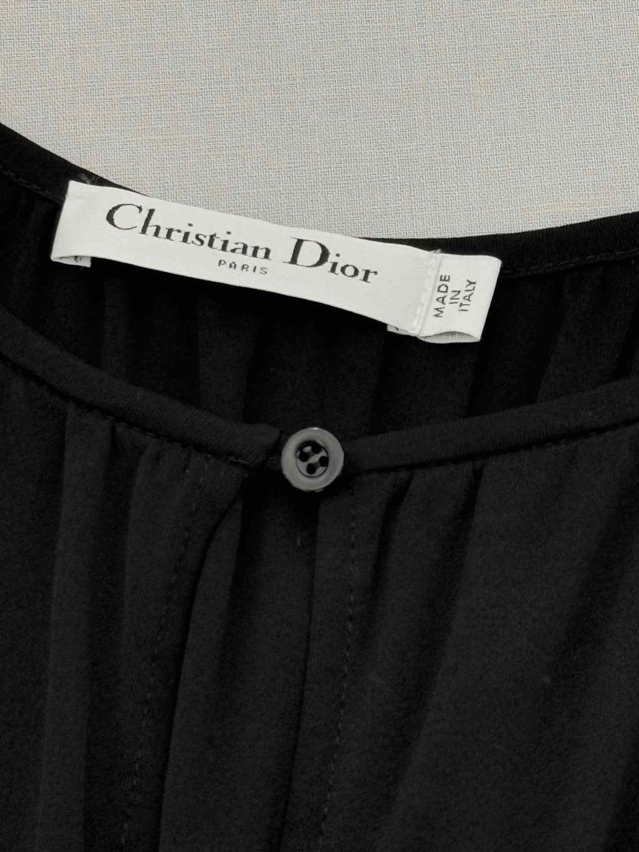 Pre - loved CHRISTIAN DIOR Black Size US 4 Jumpsuit at Reems Closet