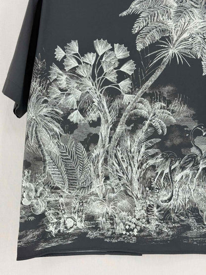 Pre - loved CHRISTIAN DIOR Black & White Size US 4 Shirt at Reems Closet