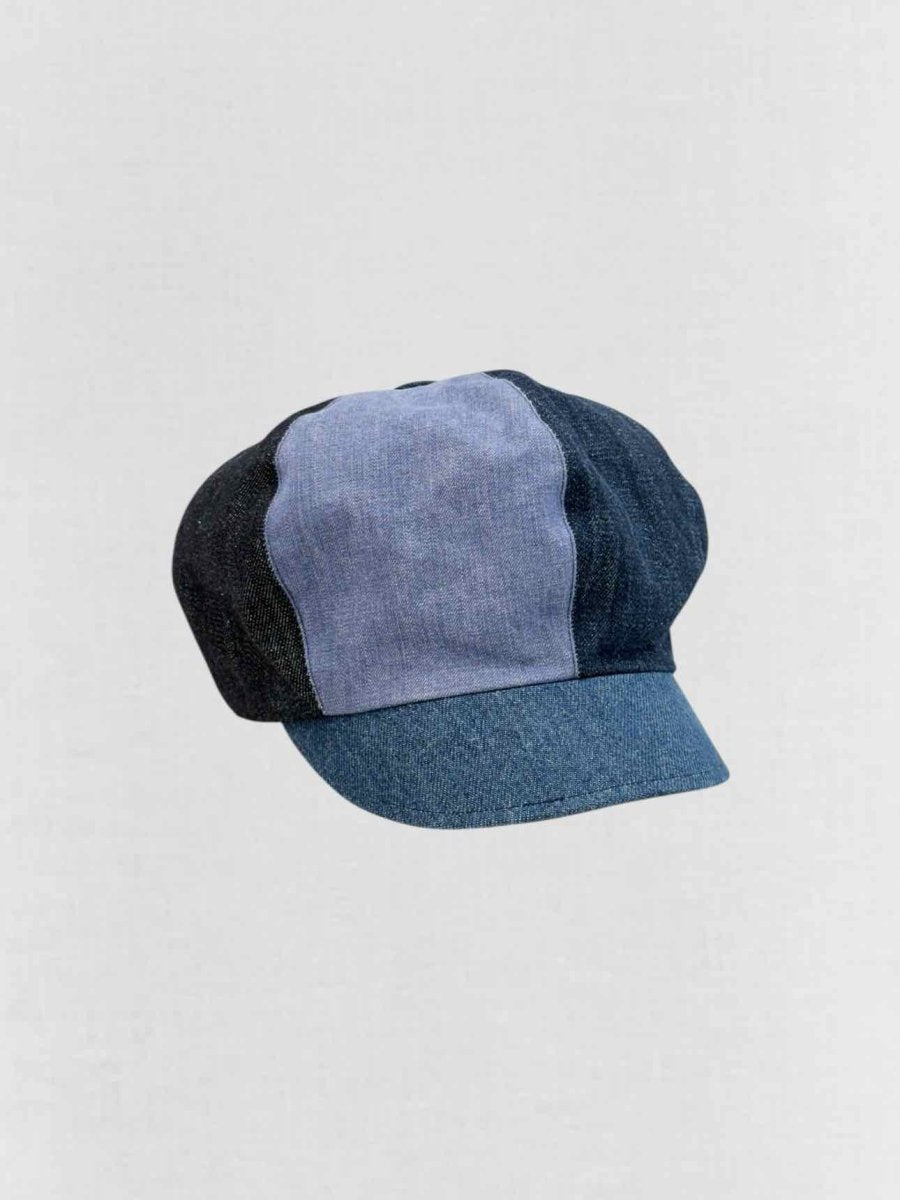 Pre - loved CHRISTIAN DIOR Blue Denim Cap at Reems Closet