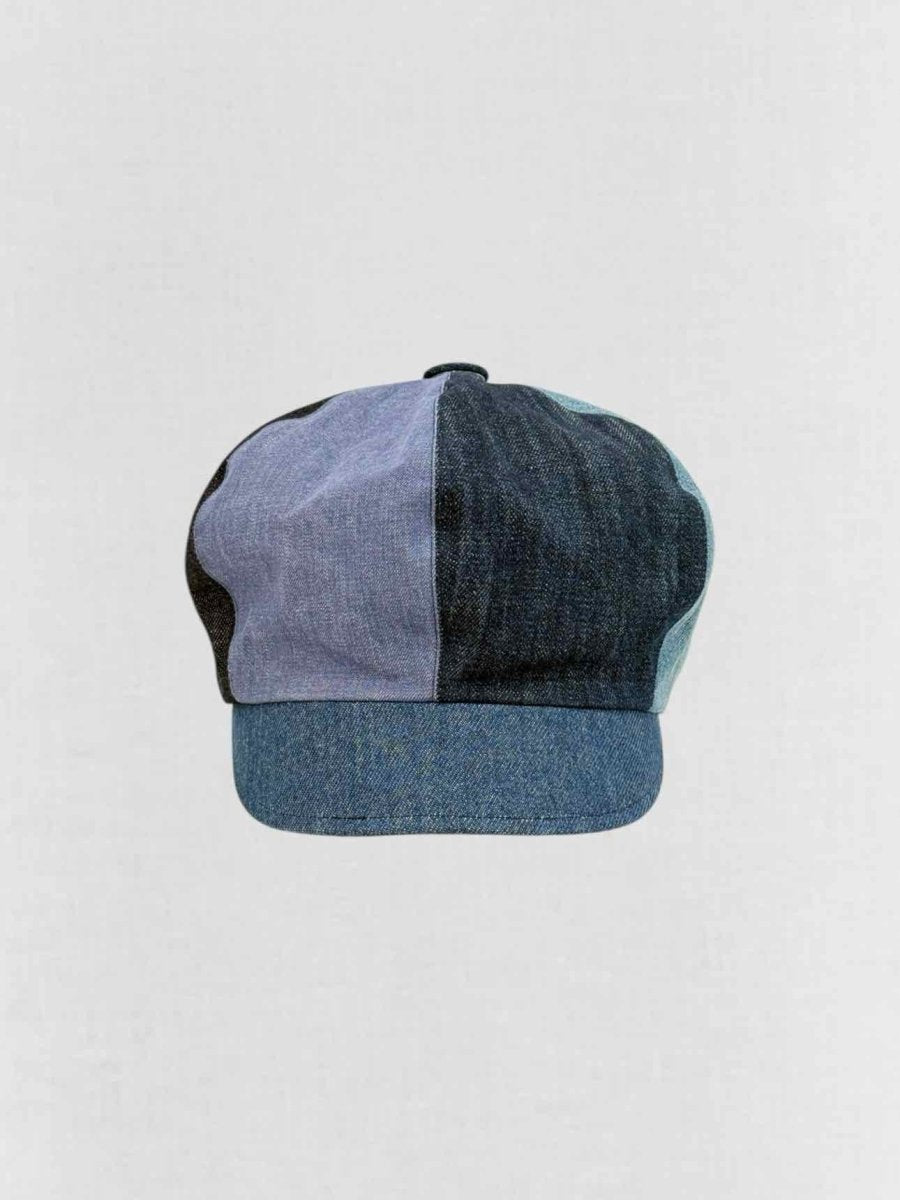Pre - loved CHRISTIAN DIOR Blue Denim Cap at Reems Closet