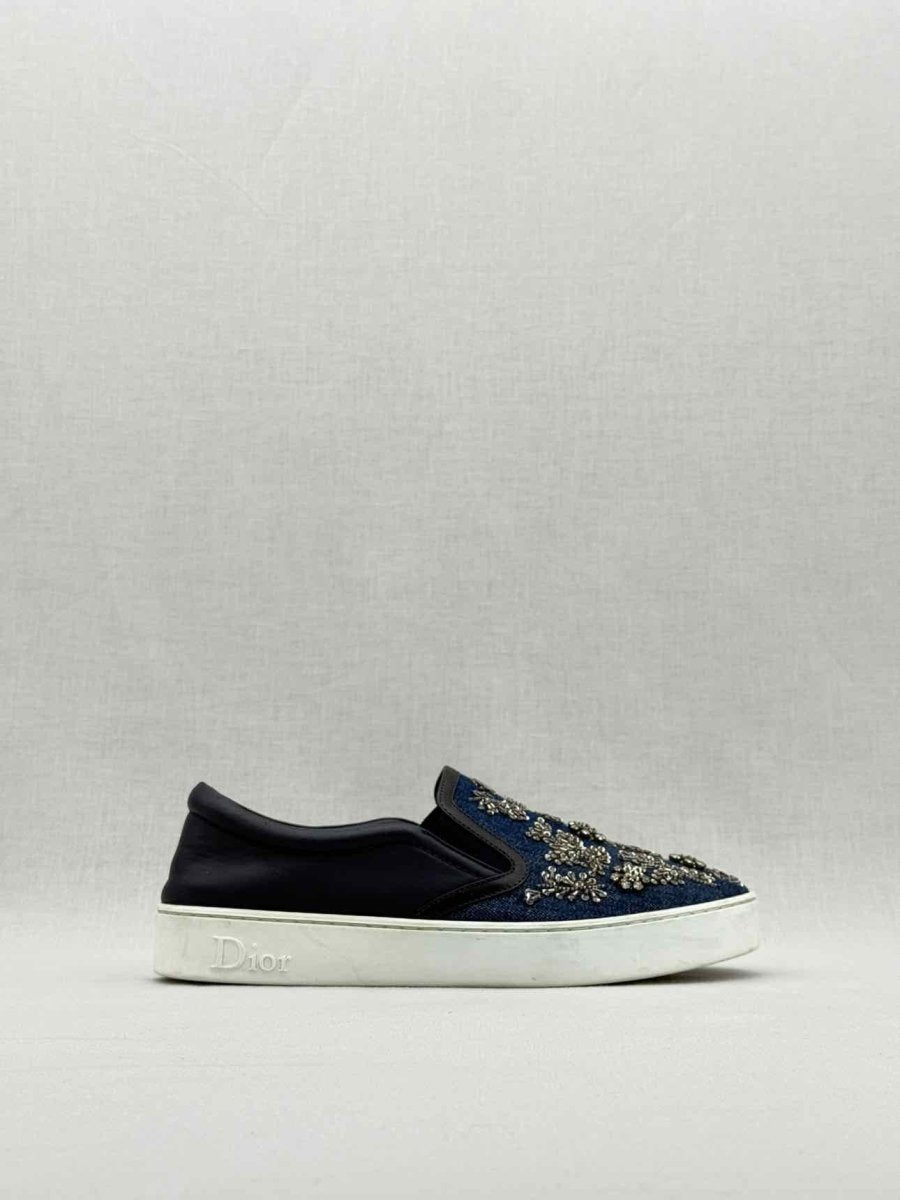 Pre - loved CHRISTIAN DIOR Blue Size EU 39.5 Sneakers at Reems Closet
