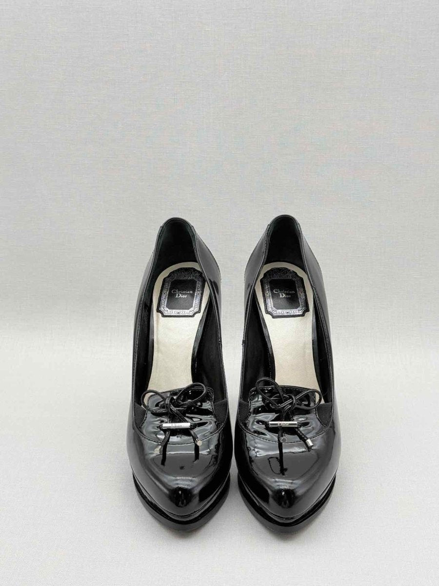 Pre - loved CHRISTIAN DIOR Corset Black Size EU 38 Pumps at Reems Closet