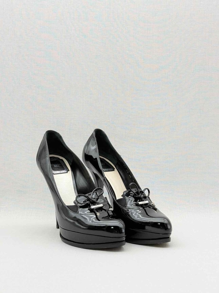 Pre - loved CHRISTIAN DIOR Corset Black Size EU 38 Pumps at Reems Closet