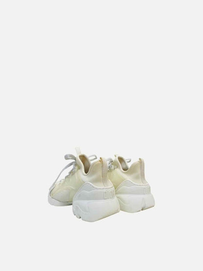 Pre - loved CHRISTIAN DIOR D - Connect White Chunky Sneakers at Reems Closet