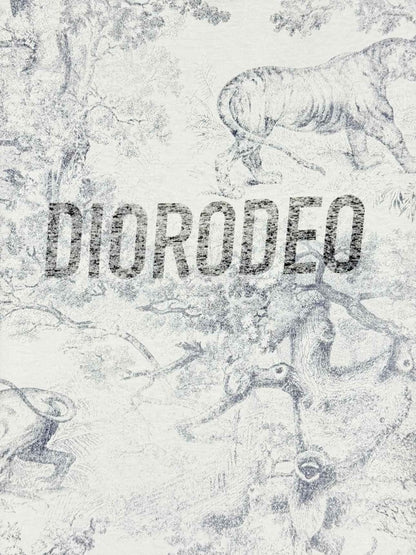 Pre - loved CHRISTIAN DIOR Diorodeo White Size Small T-shirt at Reems Closet