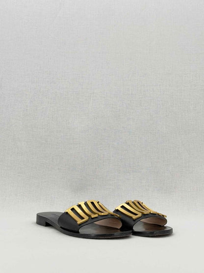 Pre - loved CHRISTIAN DIOR Evolution Black Size EU 36 Flats at Reems Closet