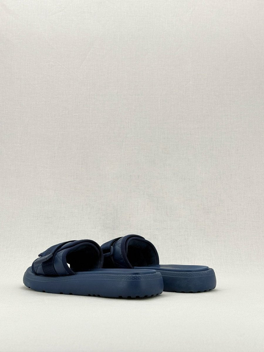 Pre - loved CHRISTIAN DIOR Evolution Blue Size EU 38 Slides at Reems Closet