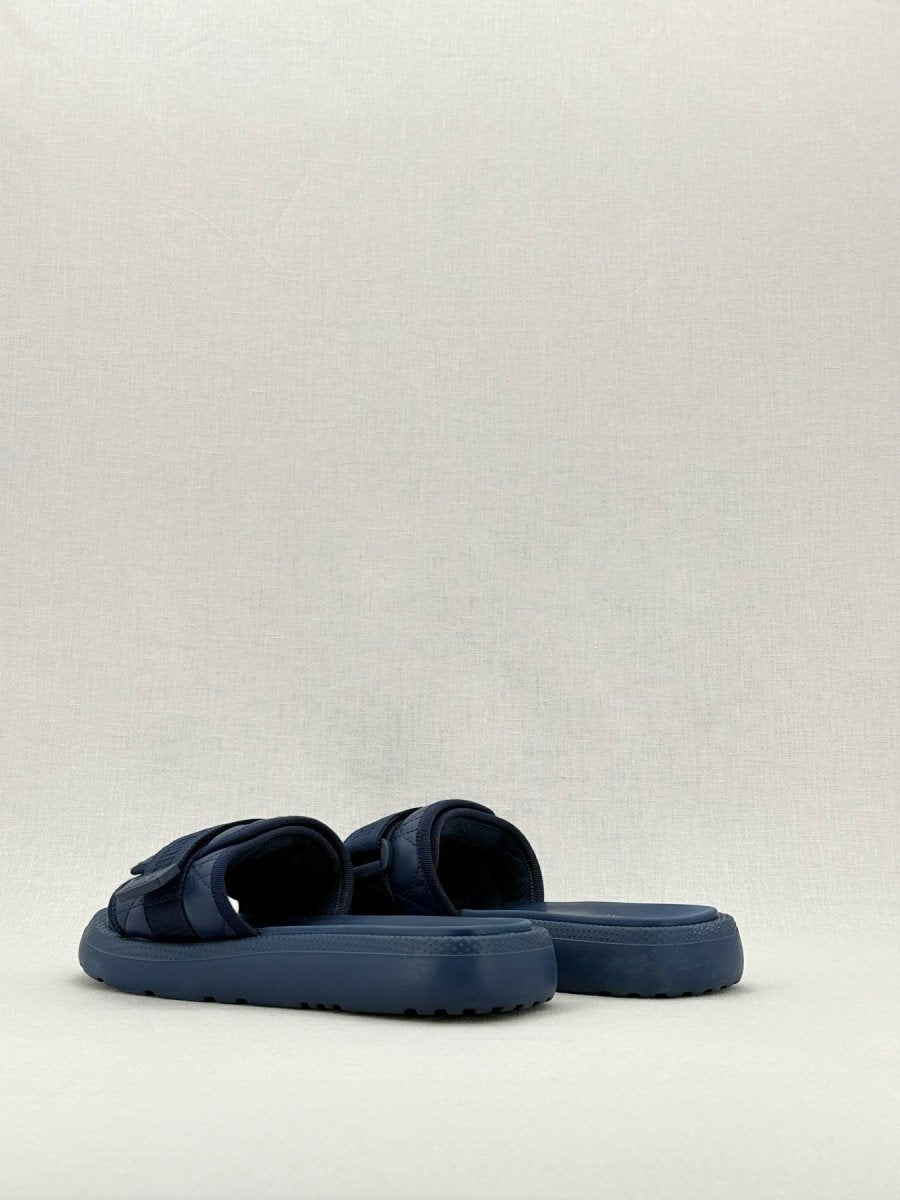 Pre - loved CHRISTIAN DIOR Evolution Blue Size EU 38 Slides at Reems Closet