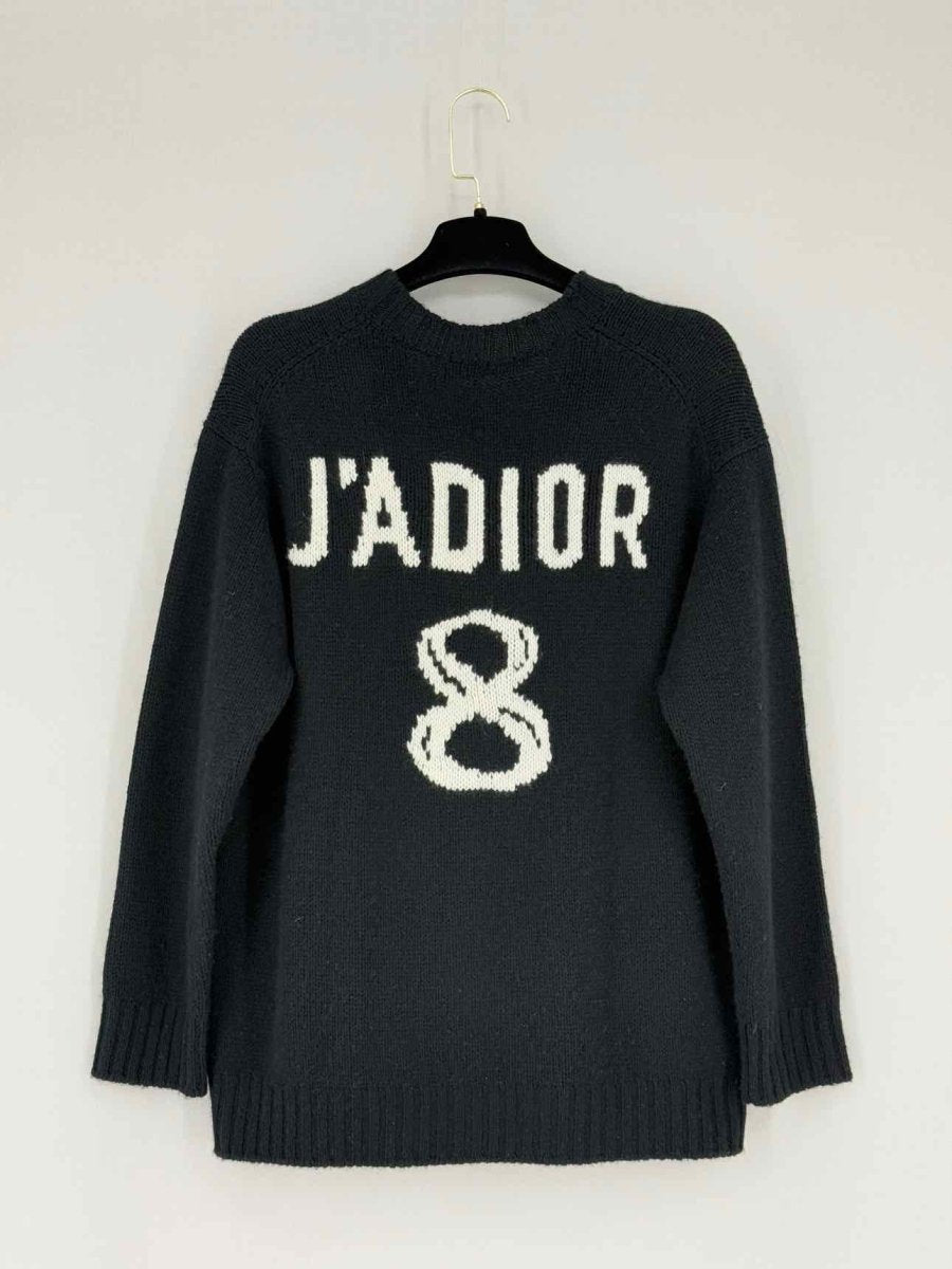Pre - loved CHRISTIAN DIOR J'Adior 8 Black Size US 4 Sweater at Reems Closet