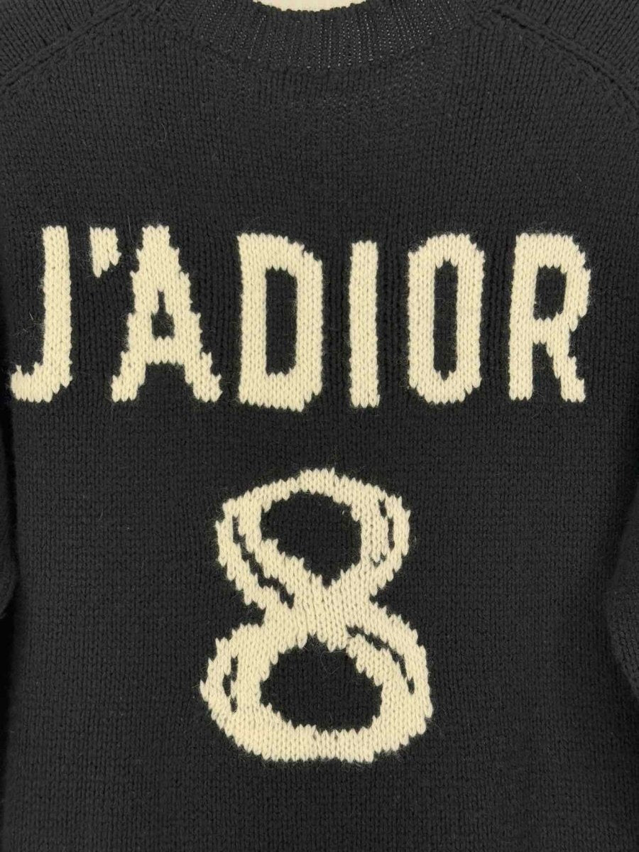 Pre - loved CHRISTIAN DIOR J'Adior 8 Black Size US 4 Sweater at Reems Closet