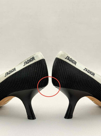 Pre-loved CHRISTIAN DIOR J'Adior Black Size EU 37 Pumps at Reems Closet