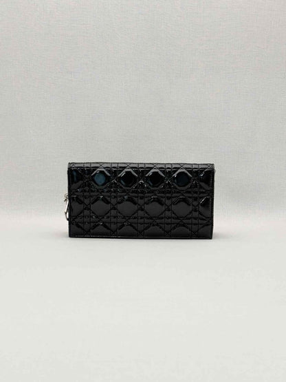 Pre-loved CHRISTIAN DIOR Lady Dior WOC Black Cannage Shoulder Bag at Reems Closet