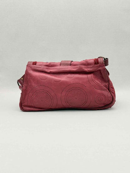 Pre-loved CHRISTIAN DIOR Limited Edition Burgundy Shoulder Bag at Reems Closet