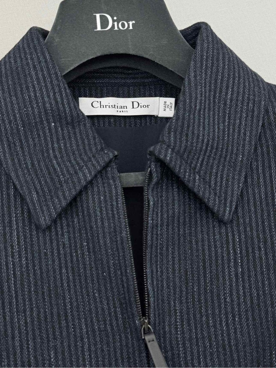 Pre - loved CHRISTIAN DIOR Navy Size US 4 Knee Length Dress at Reems Closet