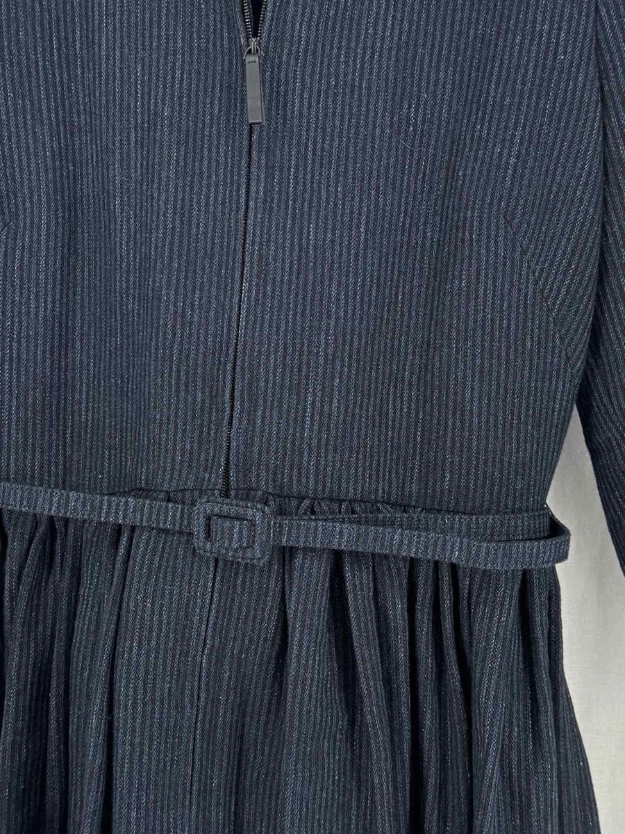 Pre - loved CHRISTIAN DIOR Navy Size US 4 Knee Length Dress at Reems Closet