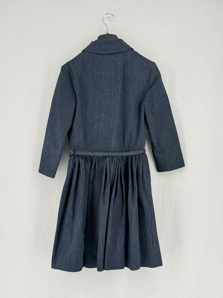 Pre - loved CHRISTIAN DIOR Navy Size US 4 Knee Length Dress at Reems Closet