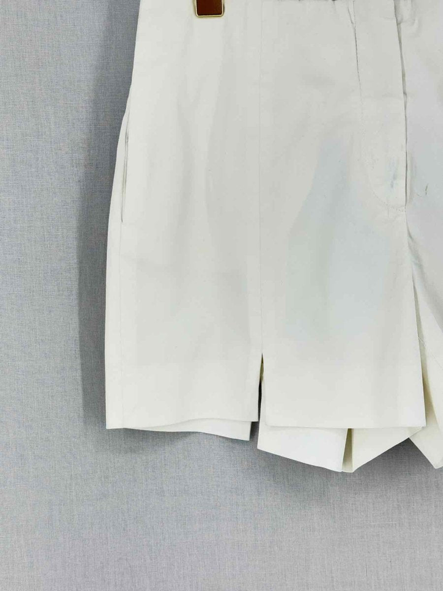 Pre - loved CHRISTIAN DIOR Off - white Size US 4 Shorts at Reems Closet