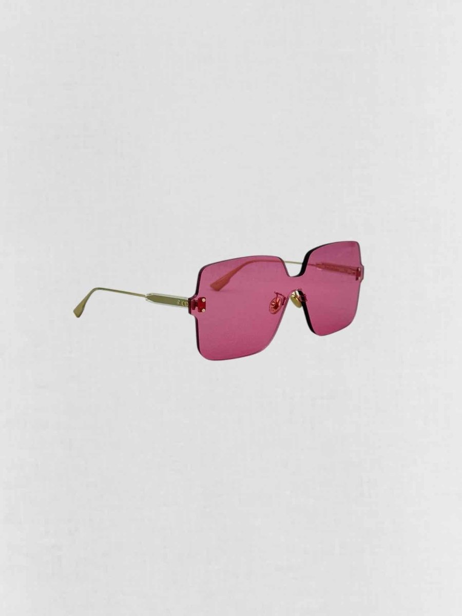 Pre - loved CHRISTIAN DIOR Pink Sunglasses at Reems Closet