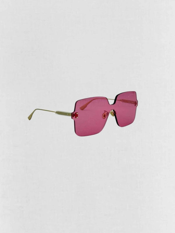 Pre - loved CHRISTIAN DIOR Pink Sunglasses at Reems Closet