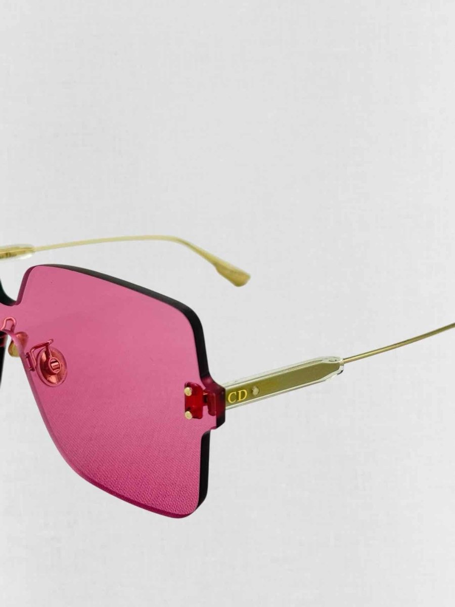Pre - loved CHRISTIAN DIOR Pink Sunglasses at Reems Closet