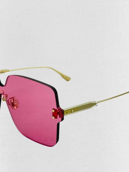 Pre - loved CHRISTIAN DIOR Pink Sunglasses at Reems Closet