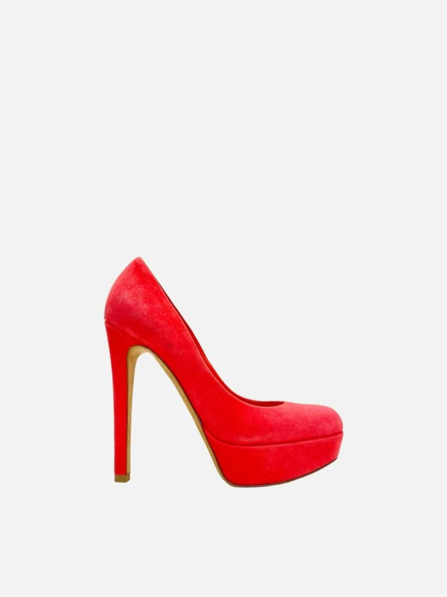 Pre - loved CHRISTIAN DIOR Red Pumps 36.5 at Reems Closet