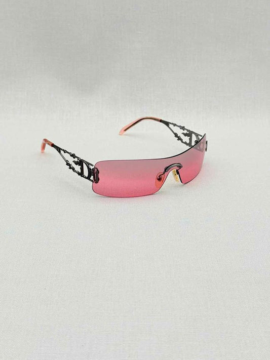 Pre-loved CHRISTIAN DIOR Silver Sunglasses at Reems Closet