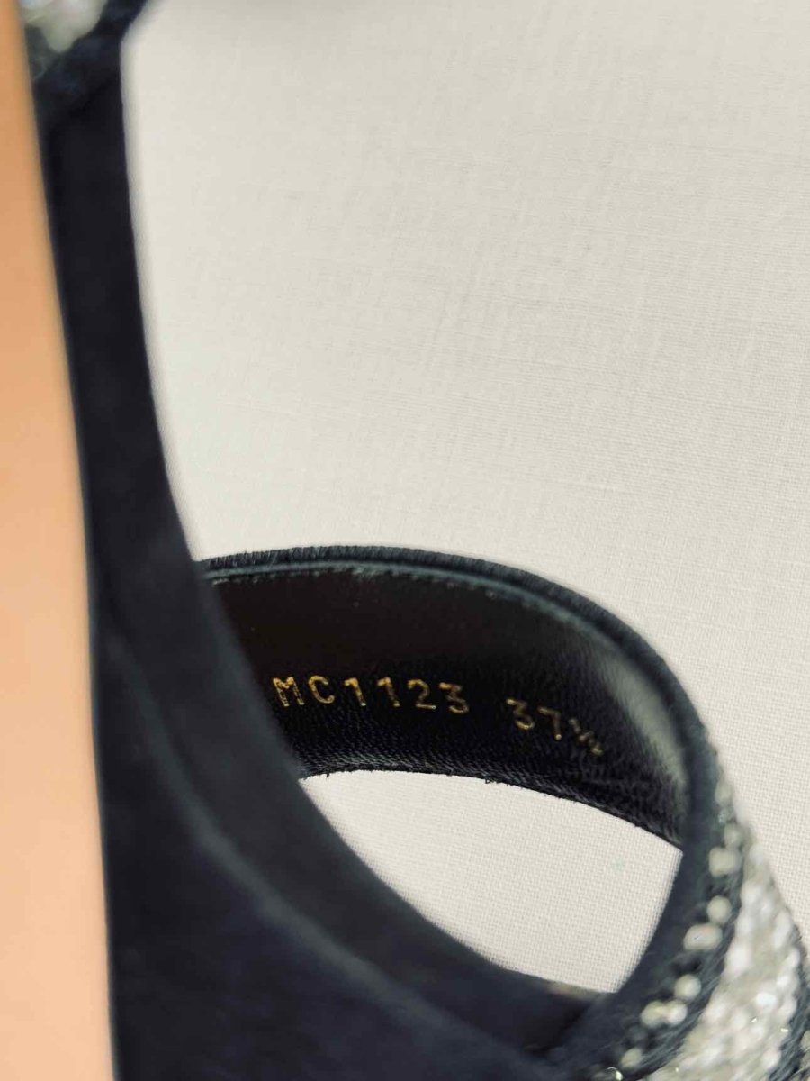 Pre - loved CHRISTIAN DIOR Size EU 37.5 Heeled Sandals at Reems Closet