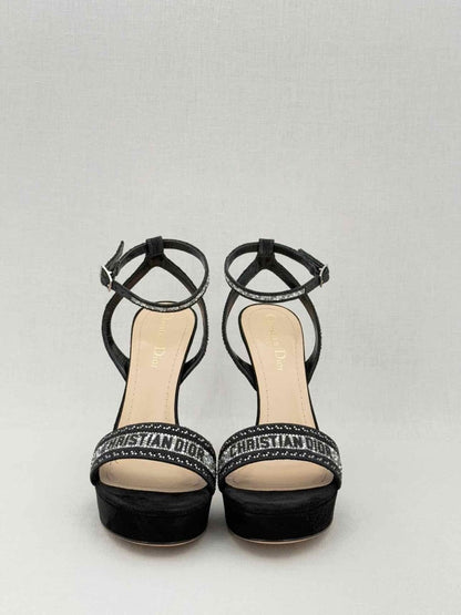 Pre - loved CHRISTIAN DIOR Size EU 37.5 Heeled Sandals at Reems Closet