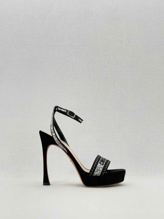 Pre - loved CHRISTIAN DIOR Size EU 37.5 Heeled Sandals at Reems Closet