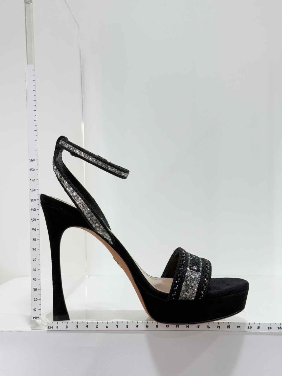 Pre - loved CHRISTIAN DIOR Size EU 37.5 Heeled Sandals at Reems Closet