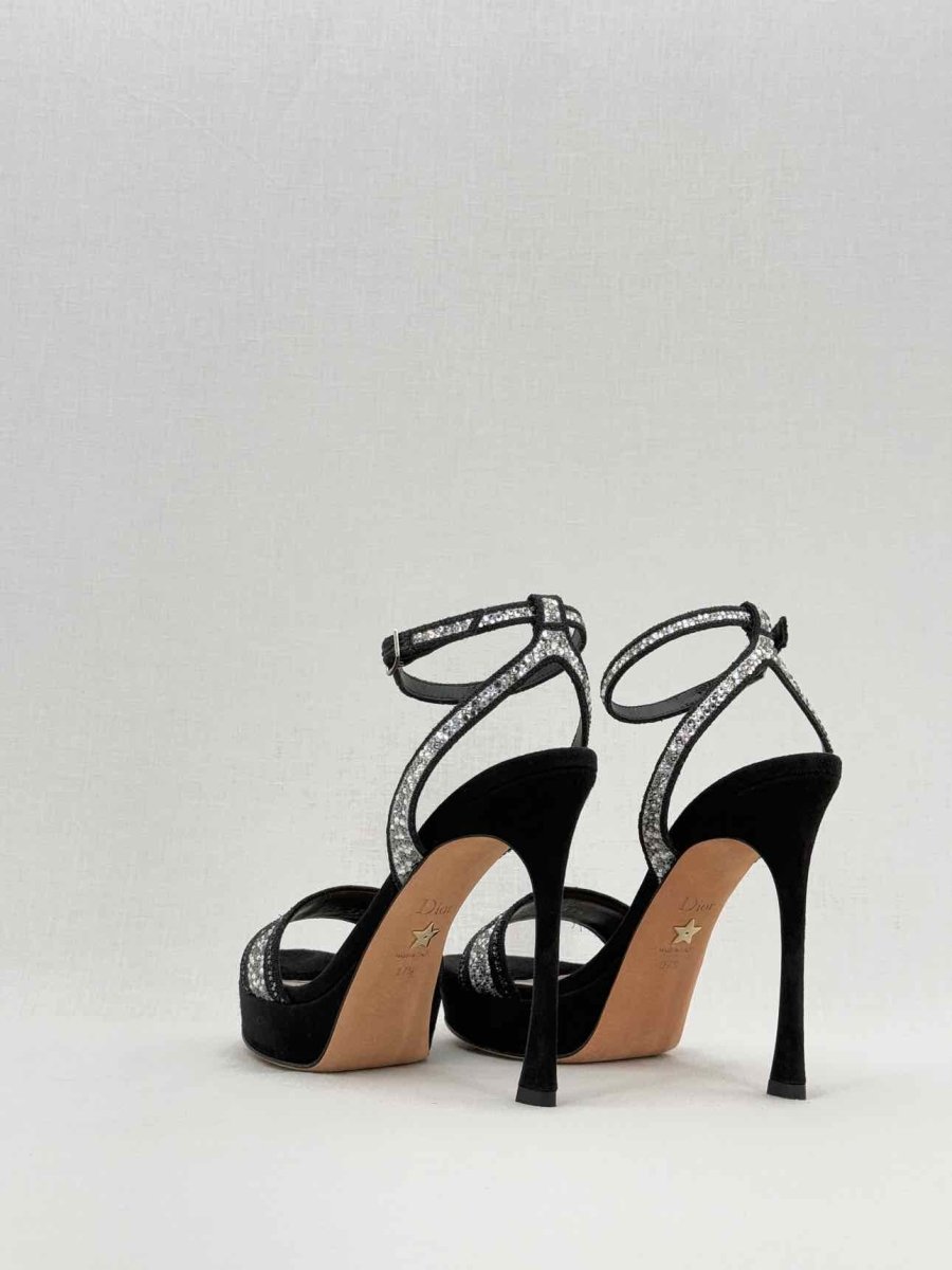 Pre - loved CHRISTIAN DIOR Size EU 37.5 Heeled Sandals at Reems Closet