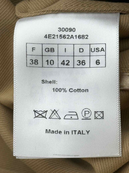 Pre - loved CHRISTIAN DIOR Tan Size US 6 Playsuit at Reems Closet