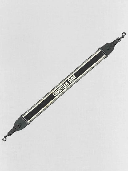 Pre - loved CHRISTIAN DIOR Ultra Matte Black Saddle Bag at Reems Closet